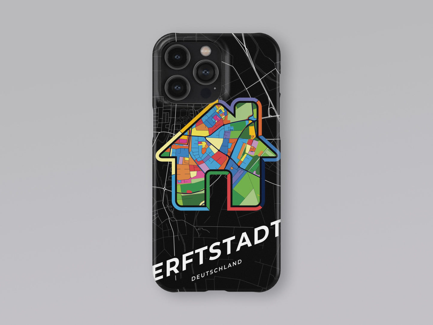 Erftstadt Deutschland slim phone case with colorful icon. Birthday, wedding or housewarming gift. Couple match cases. 3
