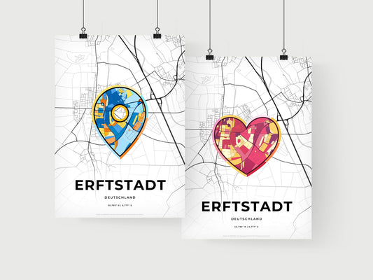 Erftstadt Germany art print for couples