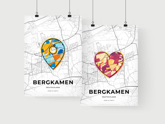 Bergkamen Germany art print for couples
