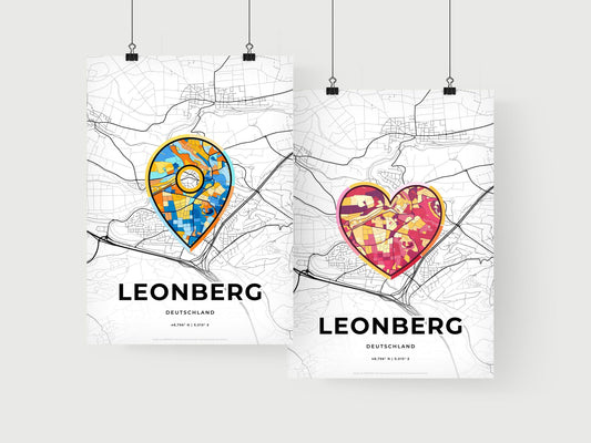 Leonberg Germany art print for couples