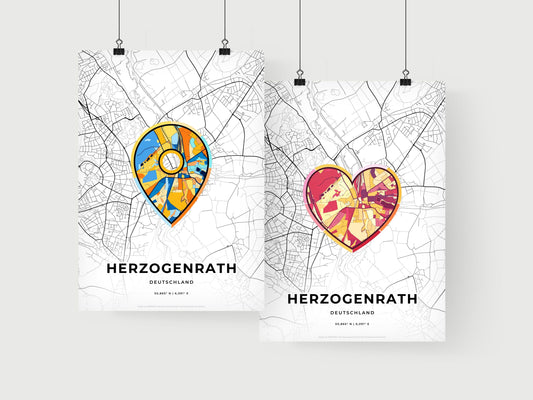 Herzogenrath Germany art print for couples