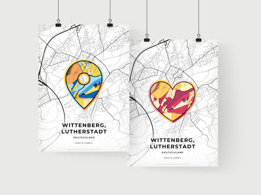 Wittenberg, Lutherstadt Germany art print for couples