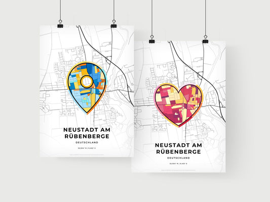Neustadt Am Rubenberge Germany art print for couples