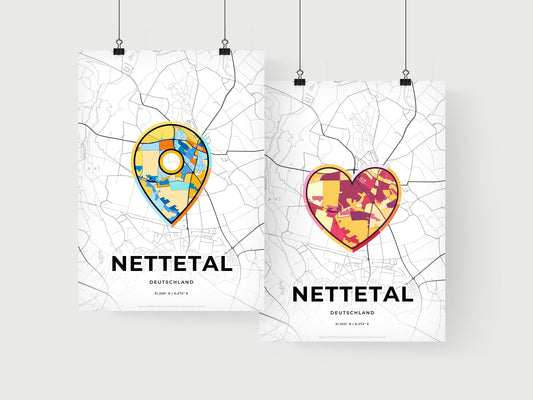 Nettetal Germany art print for couples