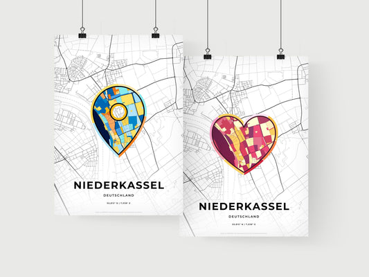 Niederkassel Germany art print for couples