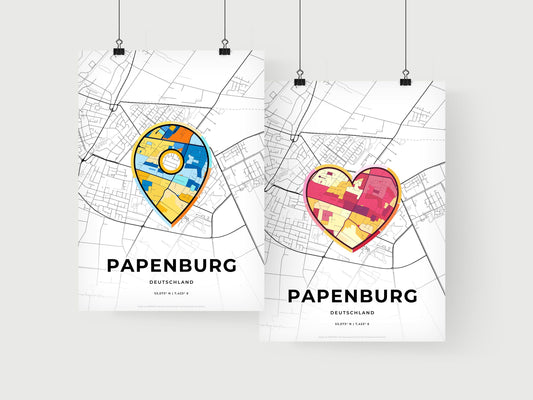 Papenburg Germany art print for couples