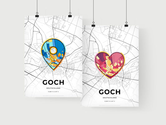 Goch Germany art print for couples