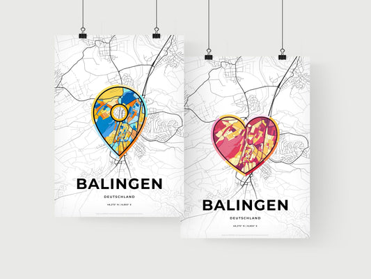 Balingen Germany art print for couples