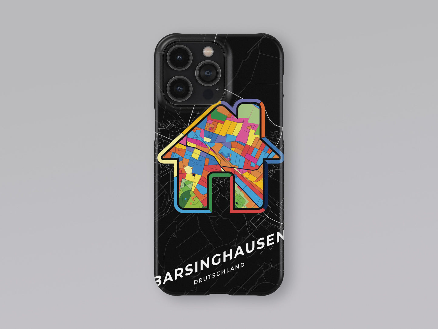 Barsinghausen Deutschland slim phone case with colorful icon. Birthday, wedding or housewarming gift. Couple match cases. 3