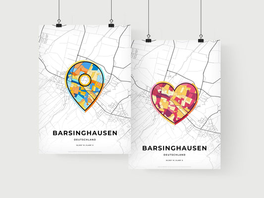 Barsinghausen Germany art print for couples