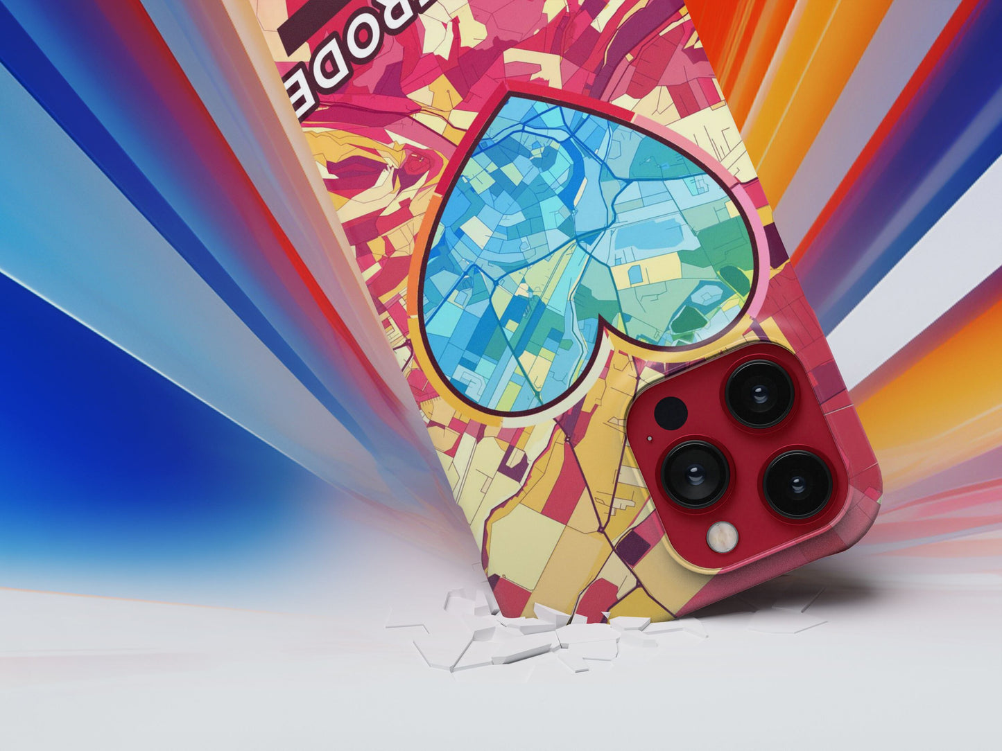 Wernigerode Deutschland slim phone case with colorful icon