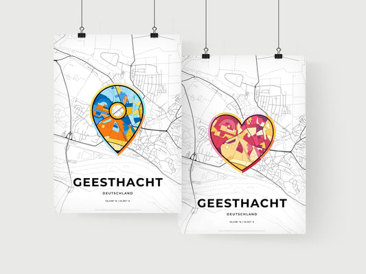 Geesthacht Germany art print for couples