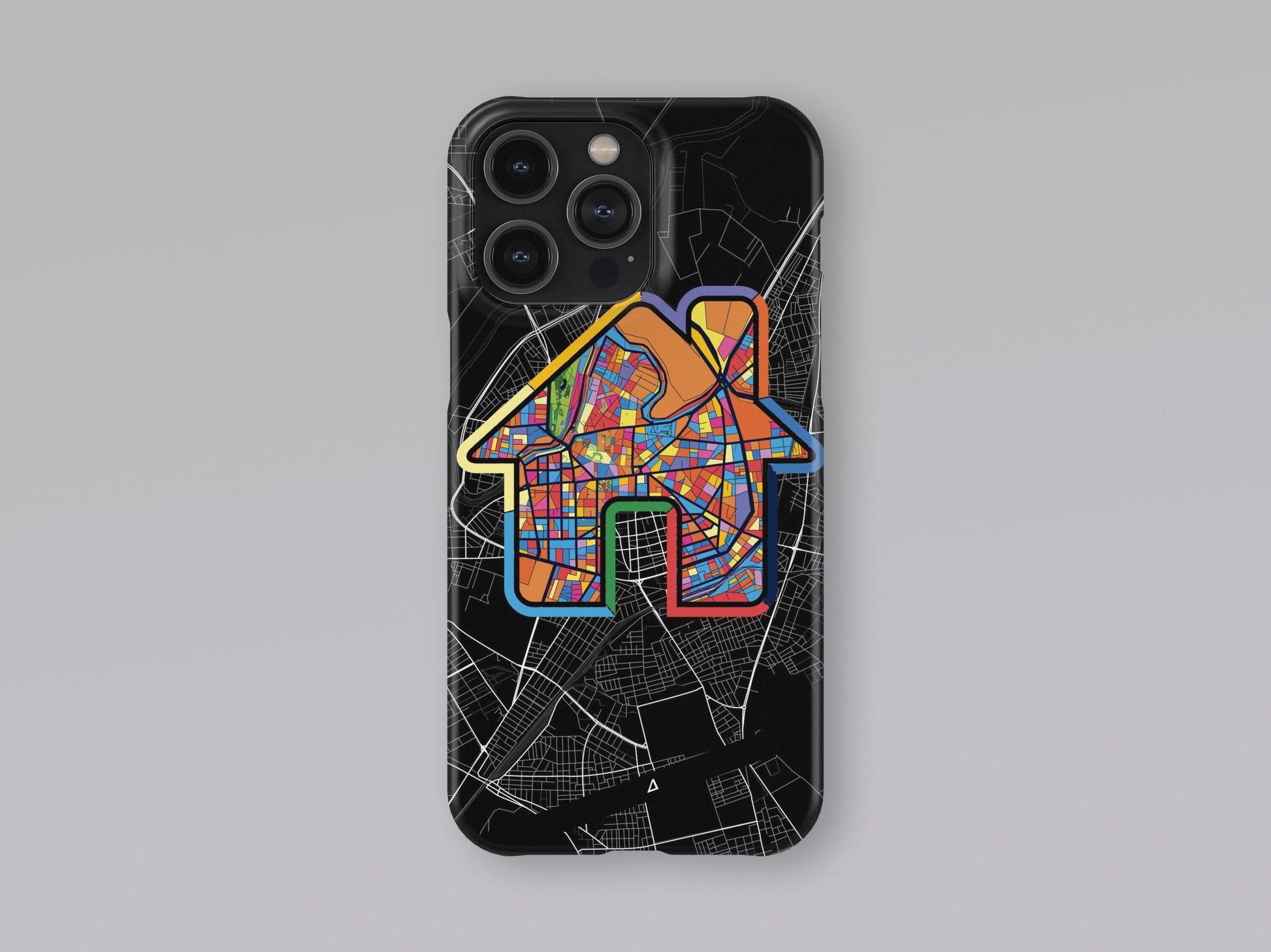 Λαρισα Ελλαδα slim phone case with colorful icon 3