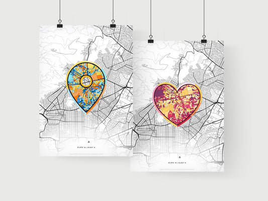 Nikaia Greece art print for couples