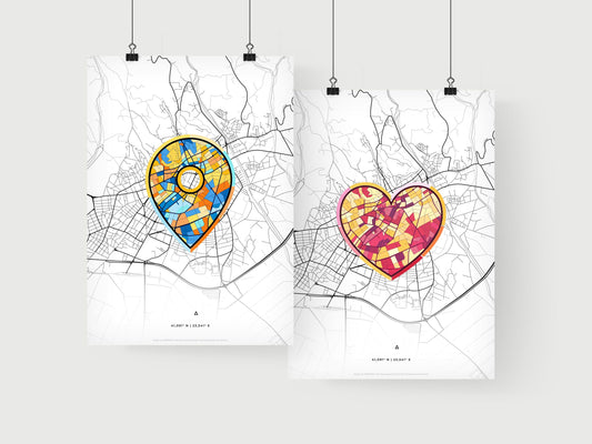 Serres Greece art print for couples