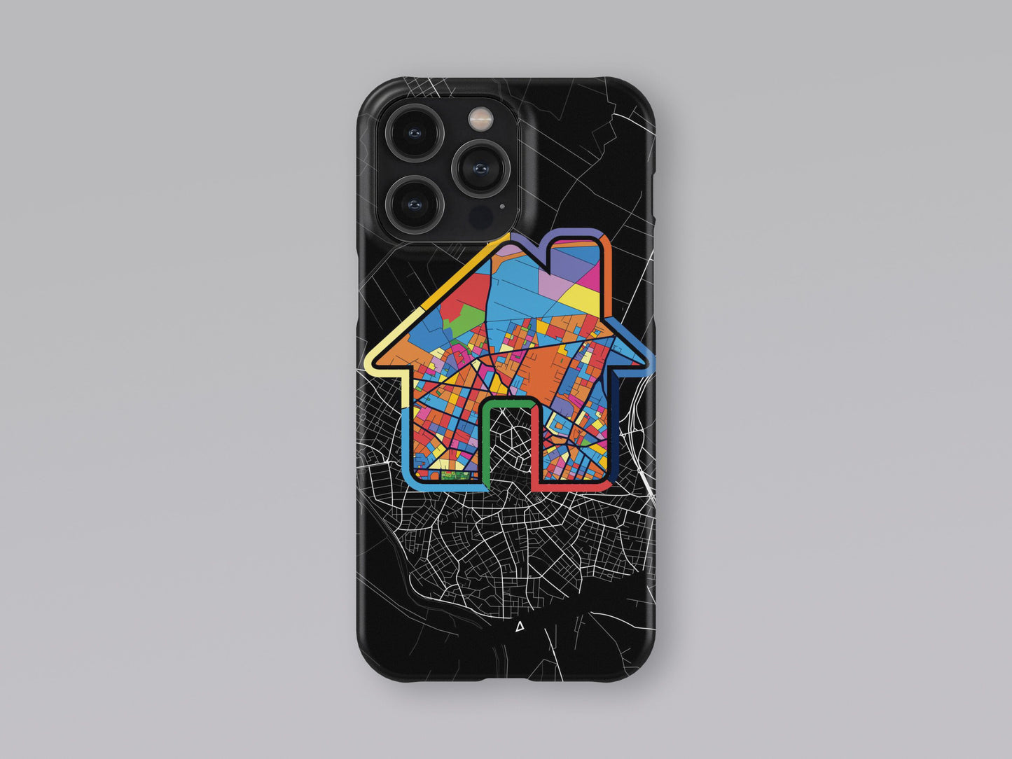 Κατερινη Ελλαδα slim phone case with colorful icon 3