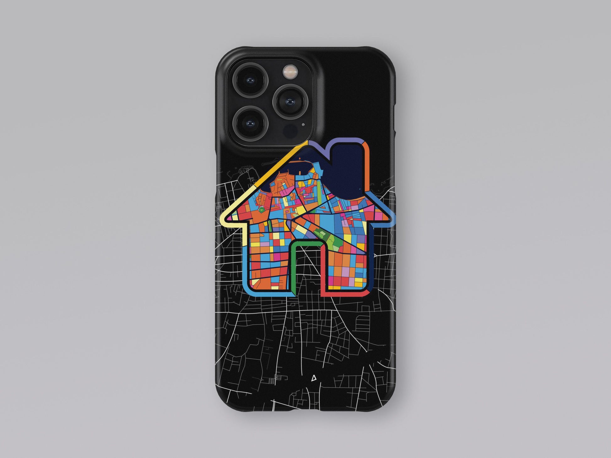 Χανια Ελλαδα slim phone case with colorful icon 3