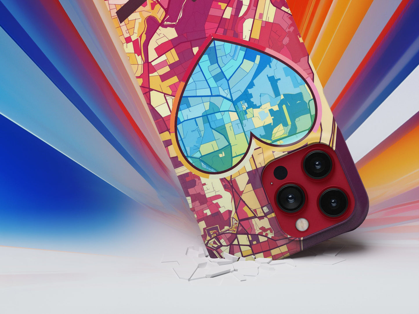 Ροδος Ελλαδα slim phone case with colorful icon