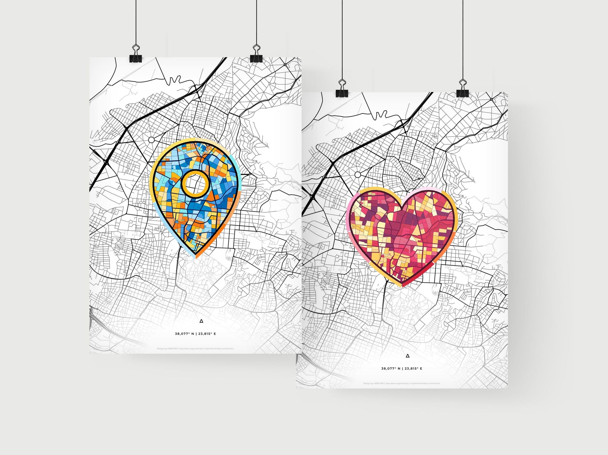 Kifissia Greece art print for couples