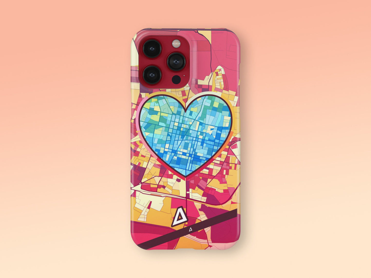 Καρδιτσα Ελλαδα slim phone case with colorful icon 2