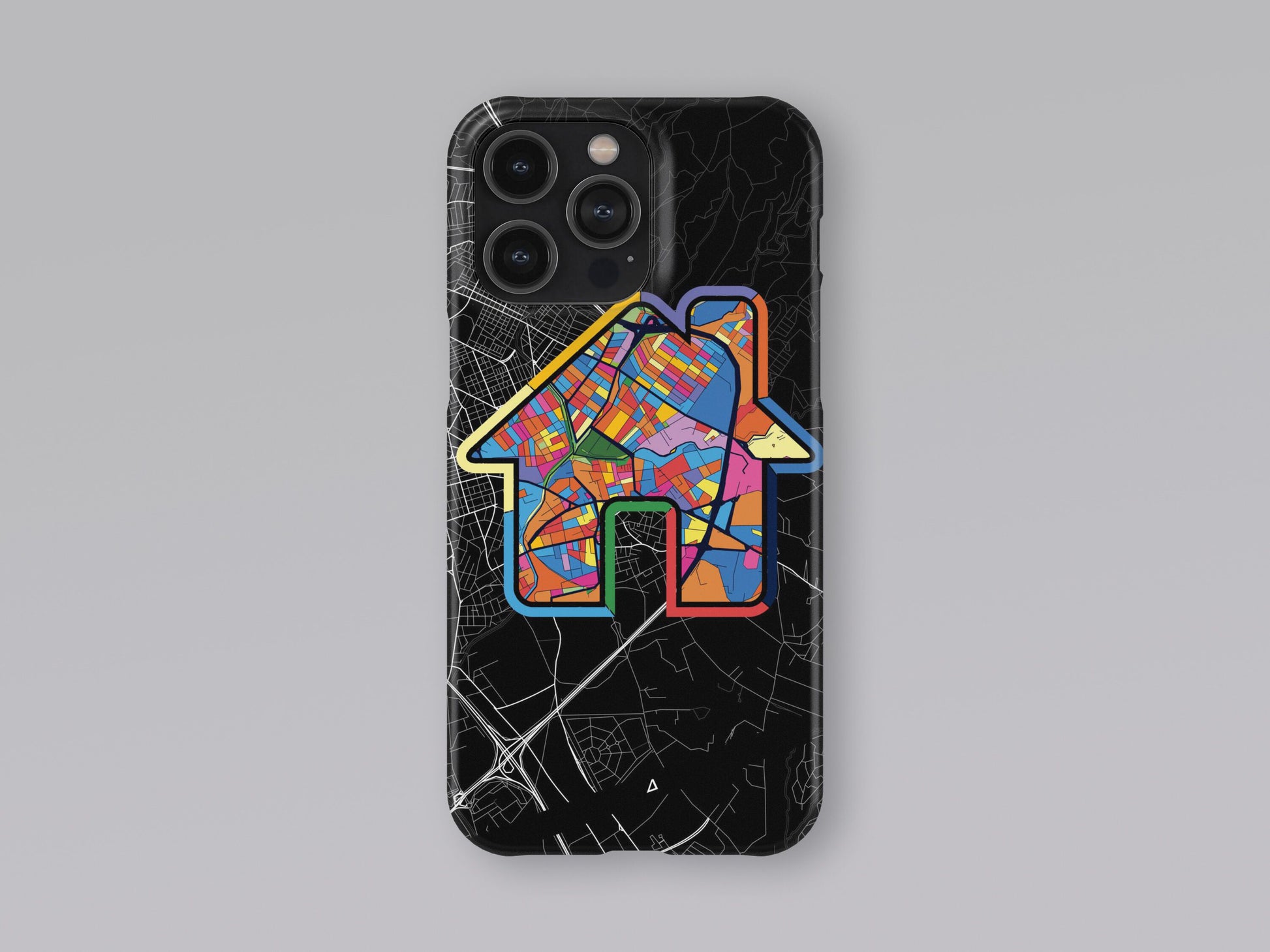 Πυλαια Ελλαδα slim phone case with colorful icon 3