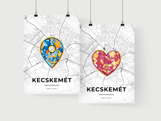 Kecskemét Hungary art print for couples