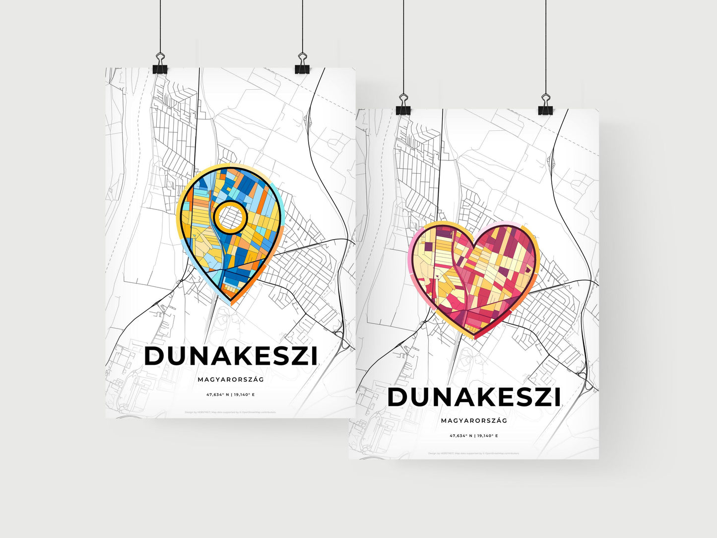 Dunakeszi Hungary art print for couples
