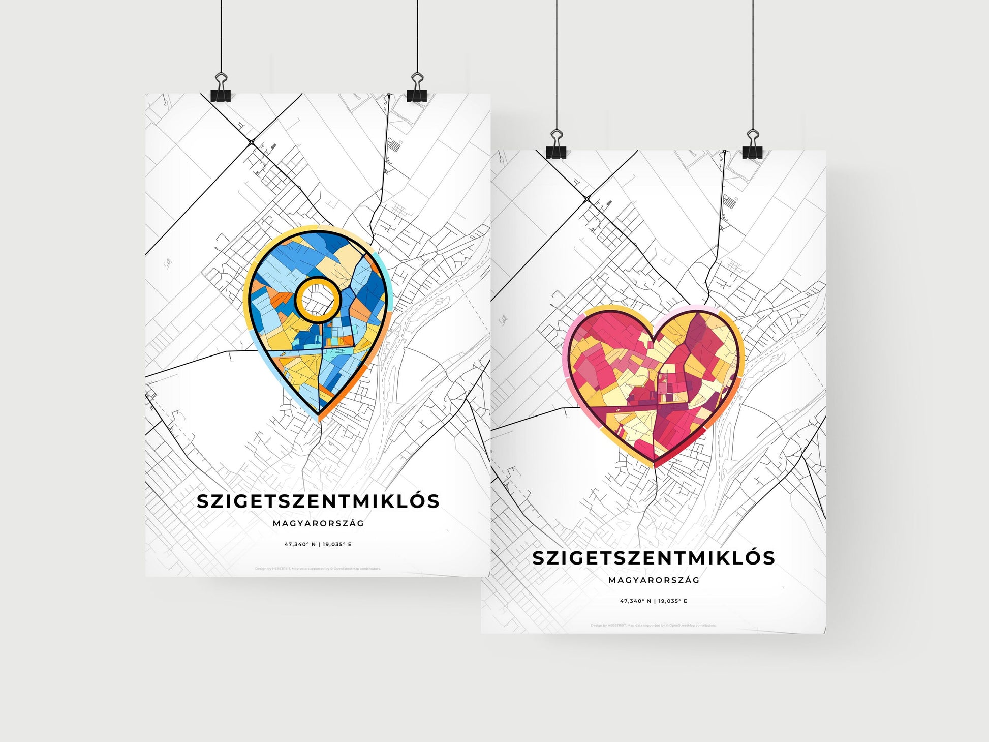 Szigetszentmiklós Hungary art print for couples