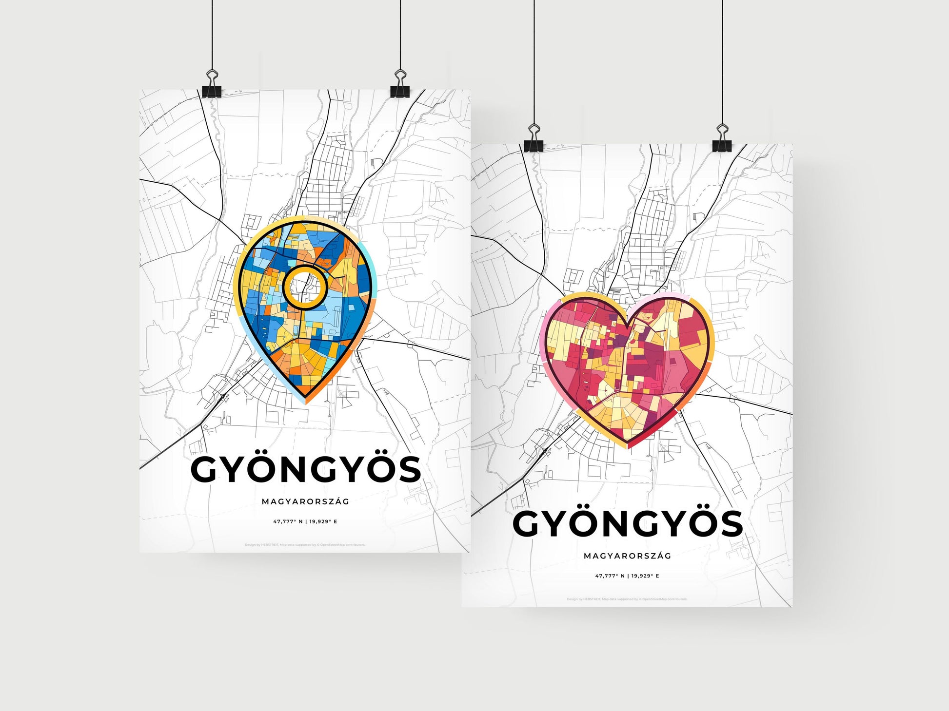 Gyöngyös Hungary art print for couples