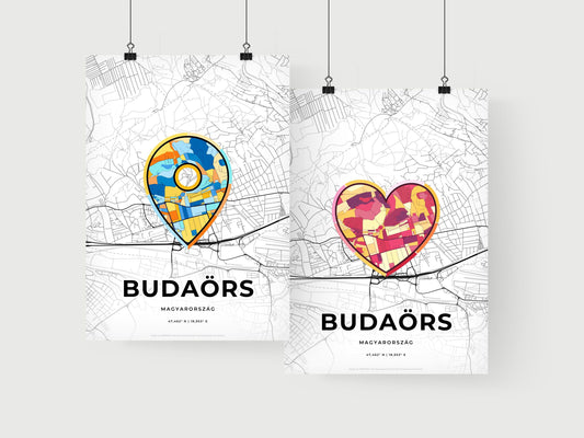 Budaörs Hungary art print for couples