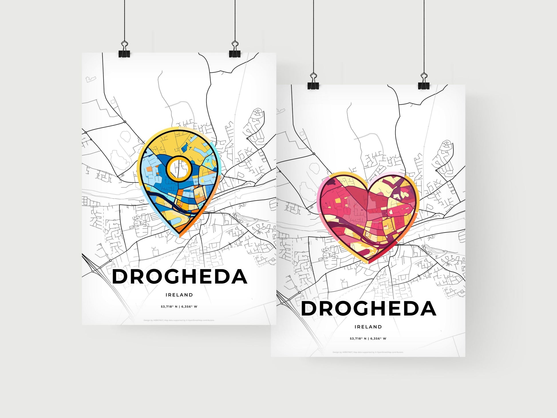 Drogheda Ireland art print for couples