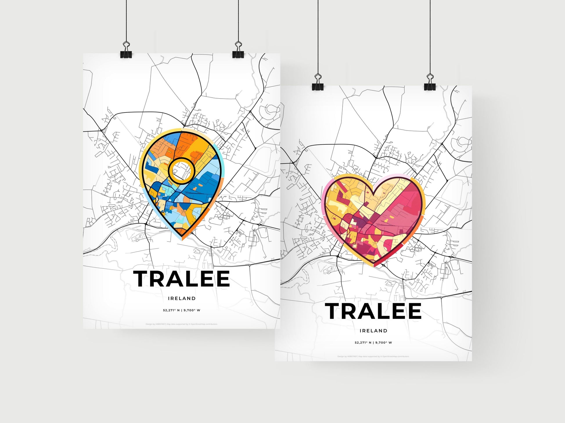 Tralee Ireland art print for couples