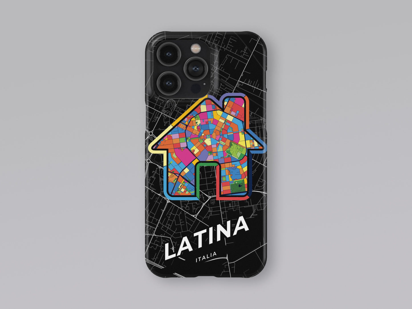 Latina Italy slim phone case with colorful icon. Birthday, wedding or housewarming gift. Couple match cases. 3