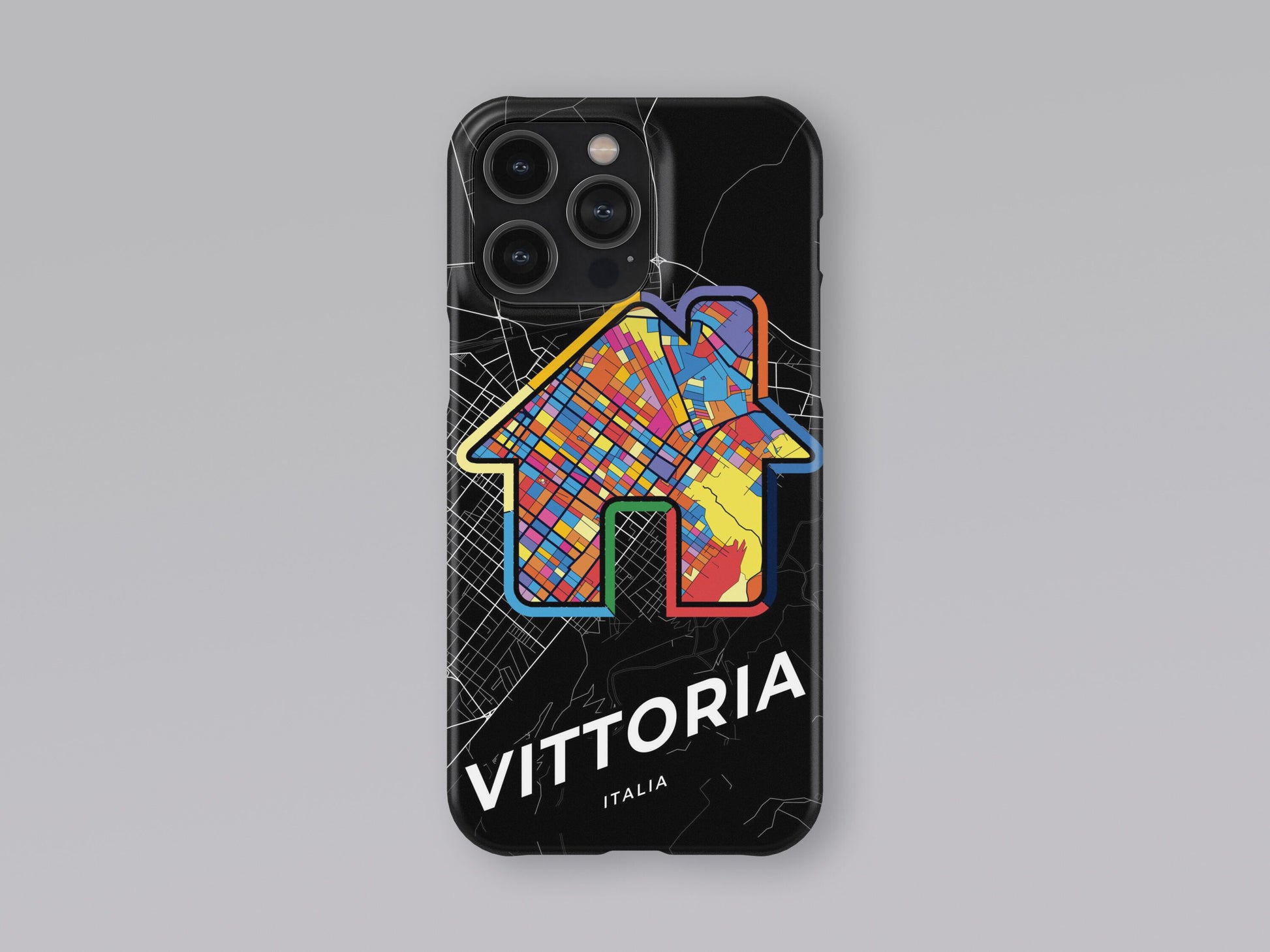 Vittoria Italy slim phone case with colorful icon 3