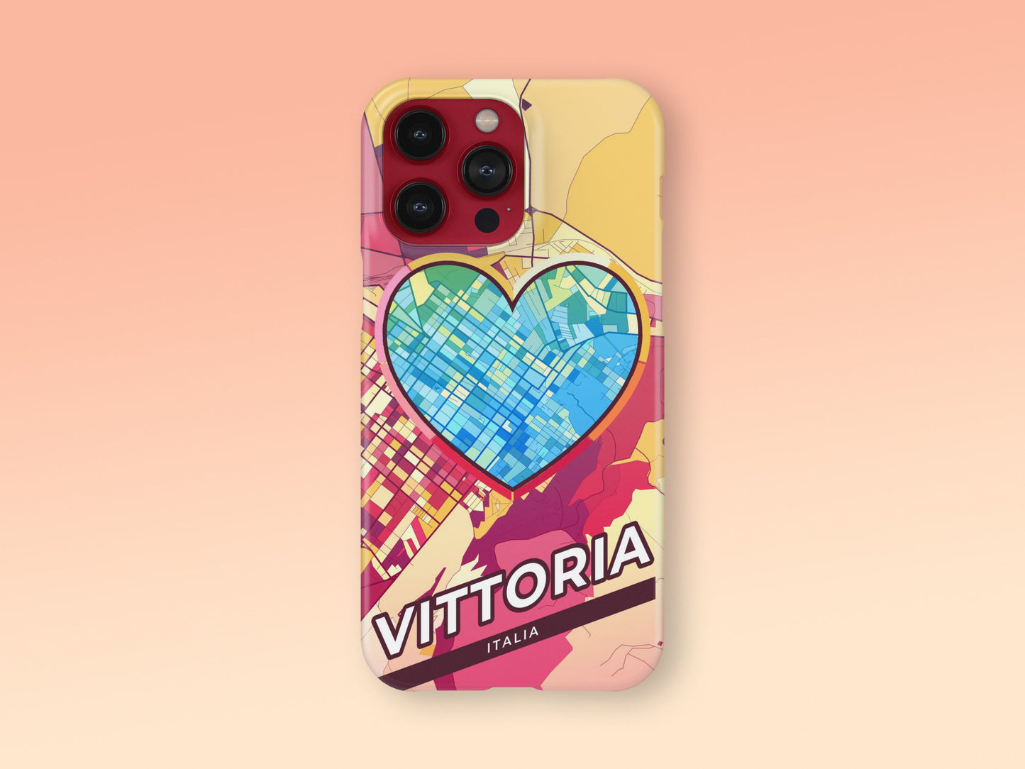 Vittoria Italy slim phone case with colorful icon 2