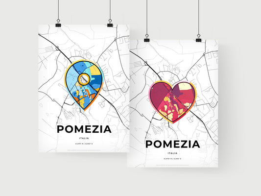 Pomezia Italy art print for couples