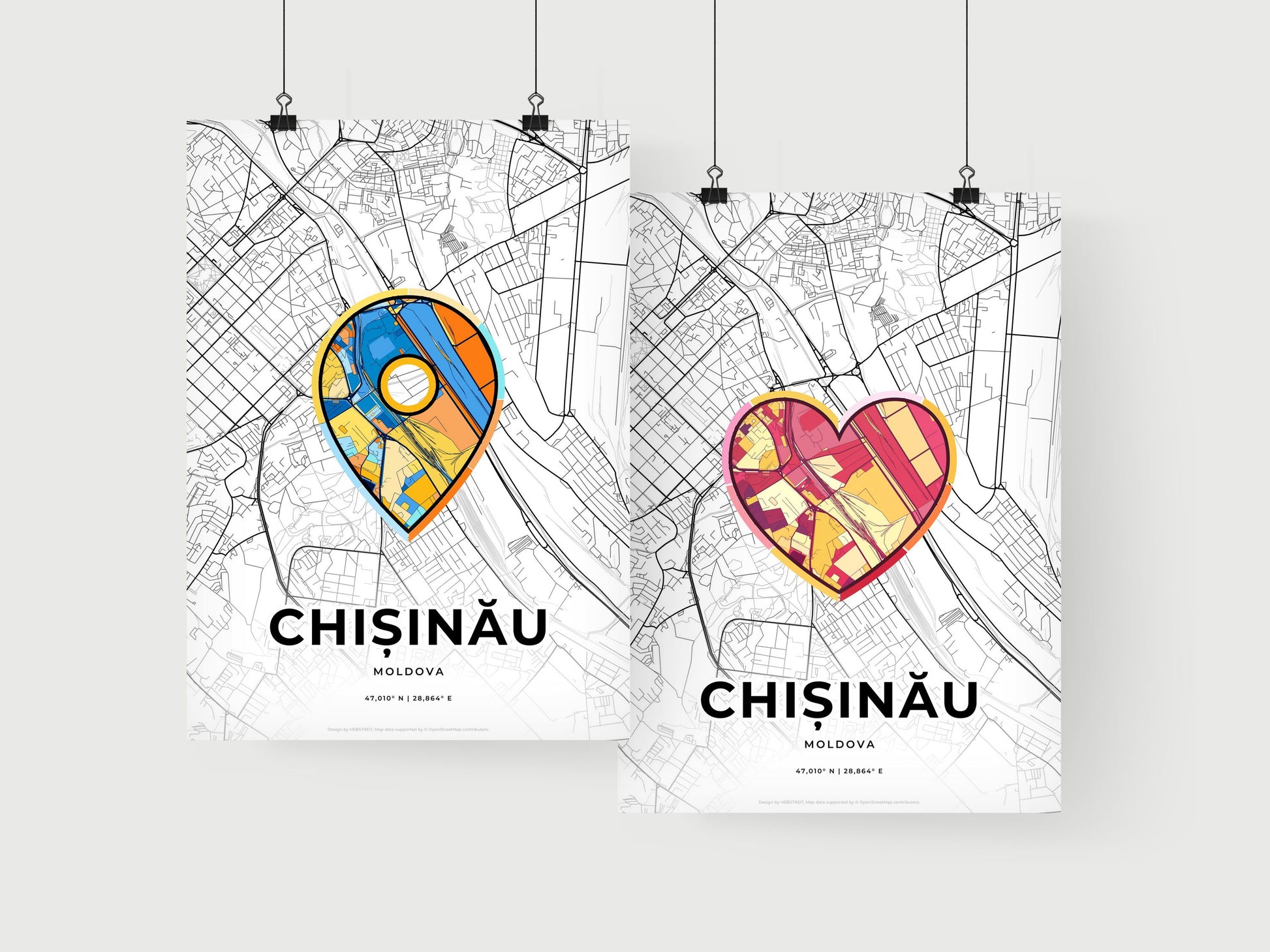 Chișinău Moldova art print for couples