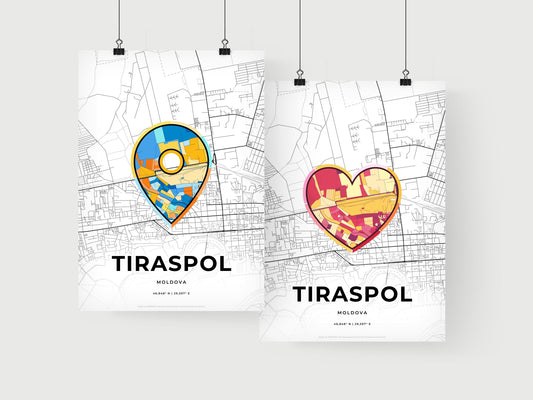 Tiraspol Moldova art print for couples