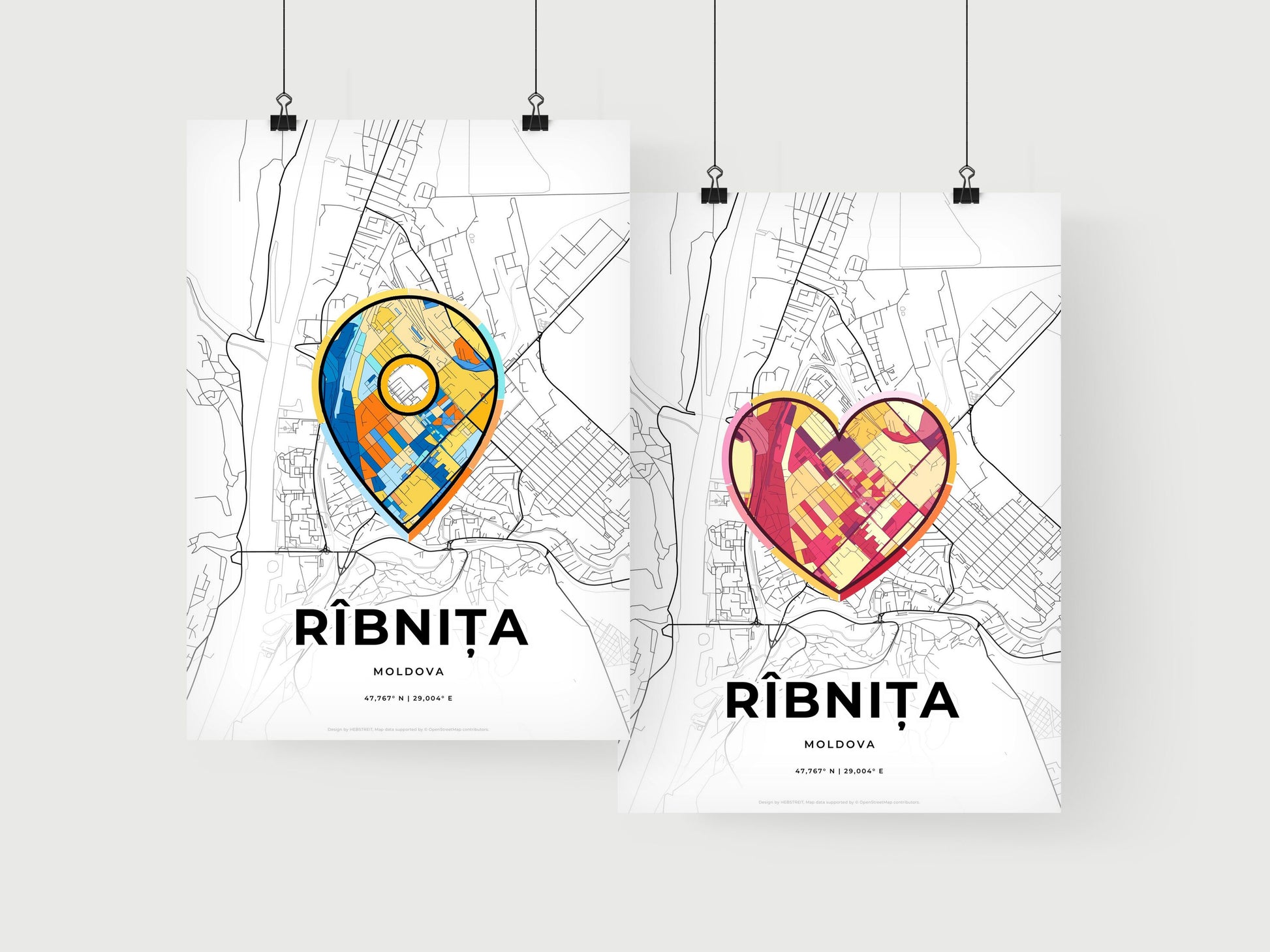 Rîbnița Moldova art print for couples
