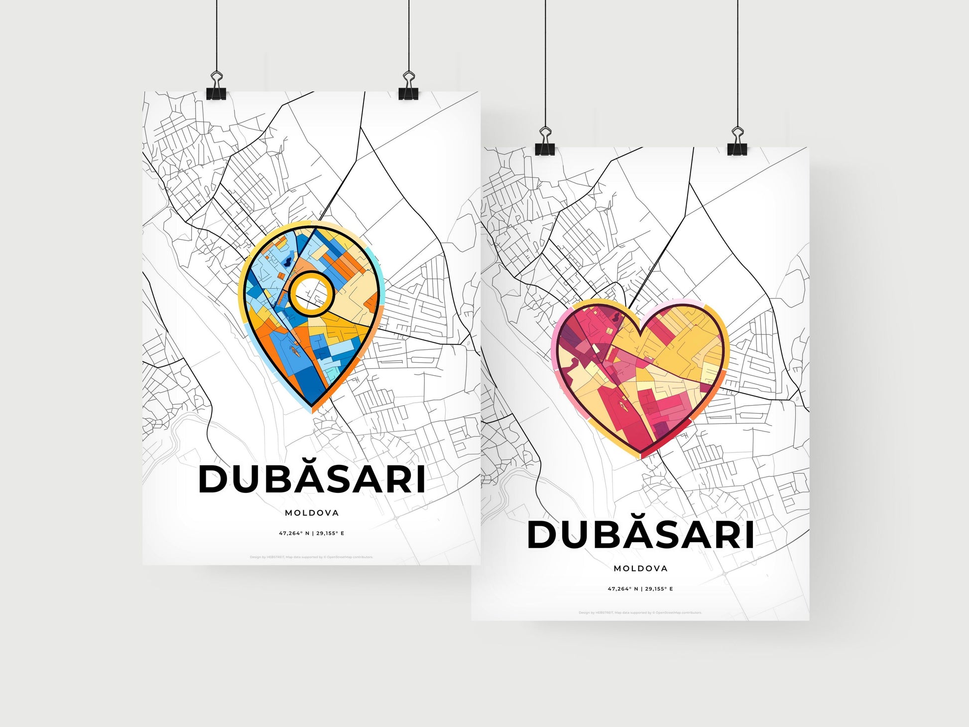 Dubăsari Moldova art print for couples