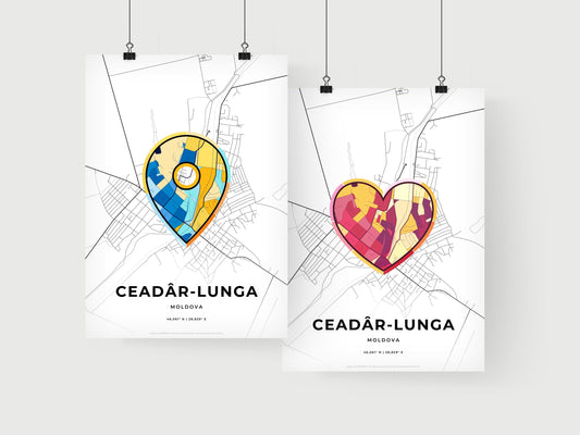 Ceadâr-Lunga Moldova art print for couples