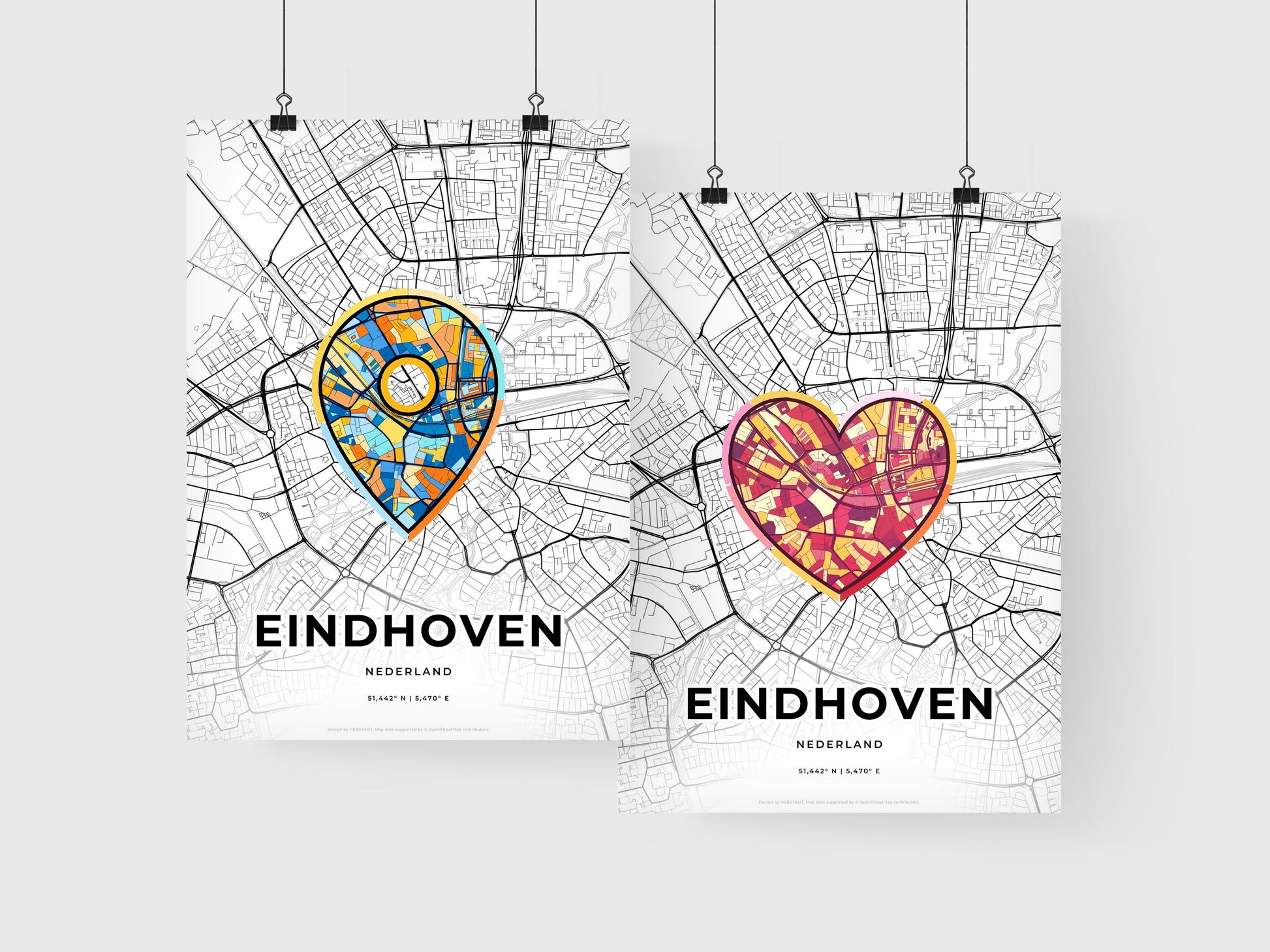 Eindhoven Netherlands art print for couples