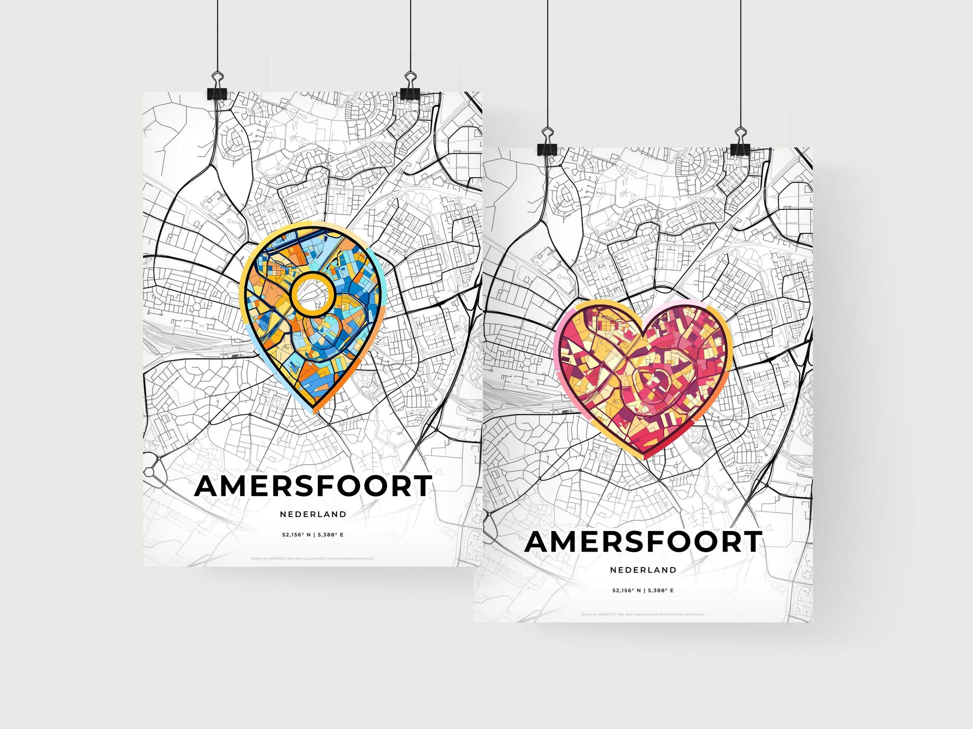 Amersfoort Netherlands art print for couples