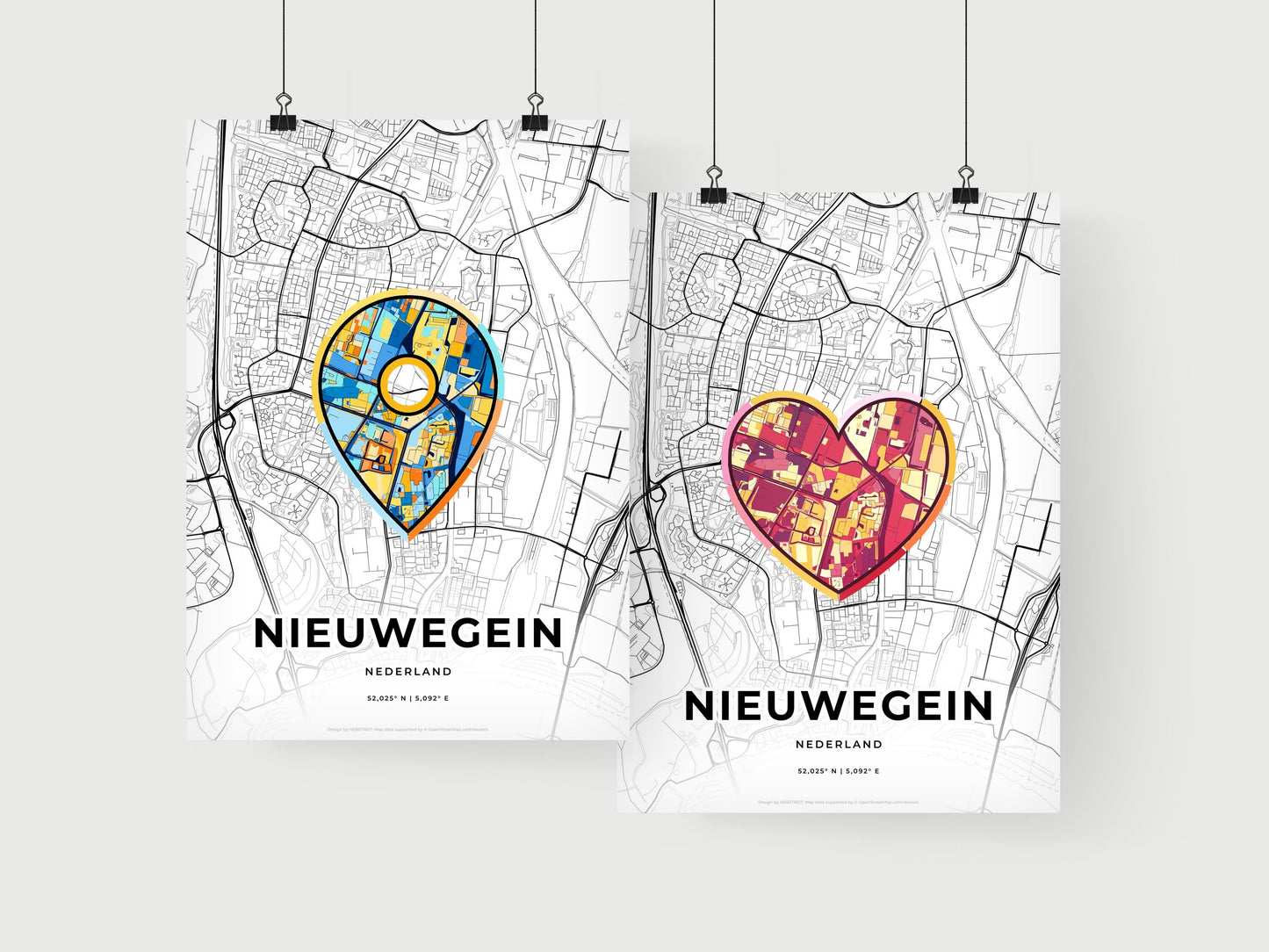 Nieuwegein Netherlands art print for couples