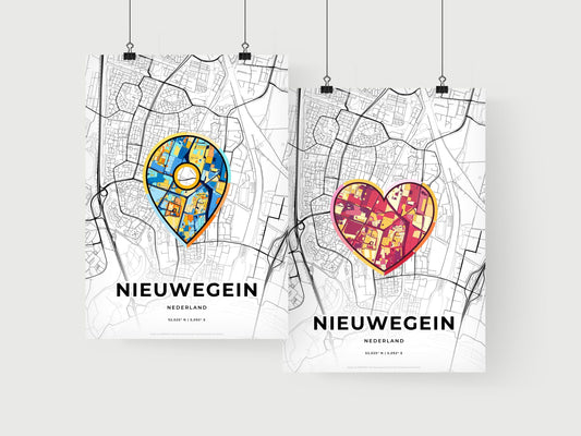 Nieuwegein Netherlands art print for couples