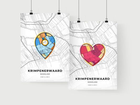 Krimpenerwaard Netherlands art print for couples
