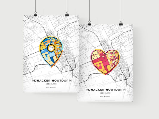 Pijnacker-Nootdorp Netherlands art print for couples
