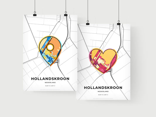 Hollands Kroon Netherlands art print for couples