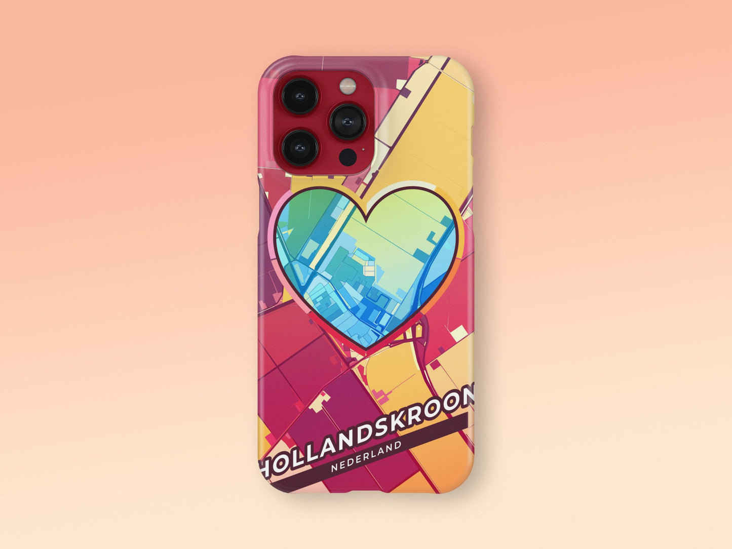 Hollands Kroon Netherlands slim phone case with colorful icon. Birthday, wedding or housewarming gift. Couple match cases. 2