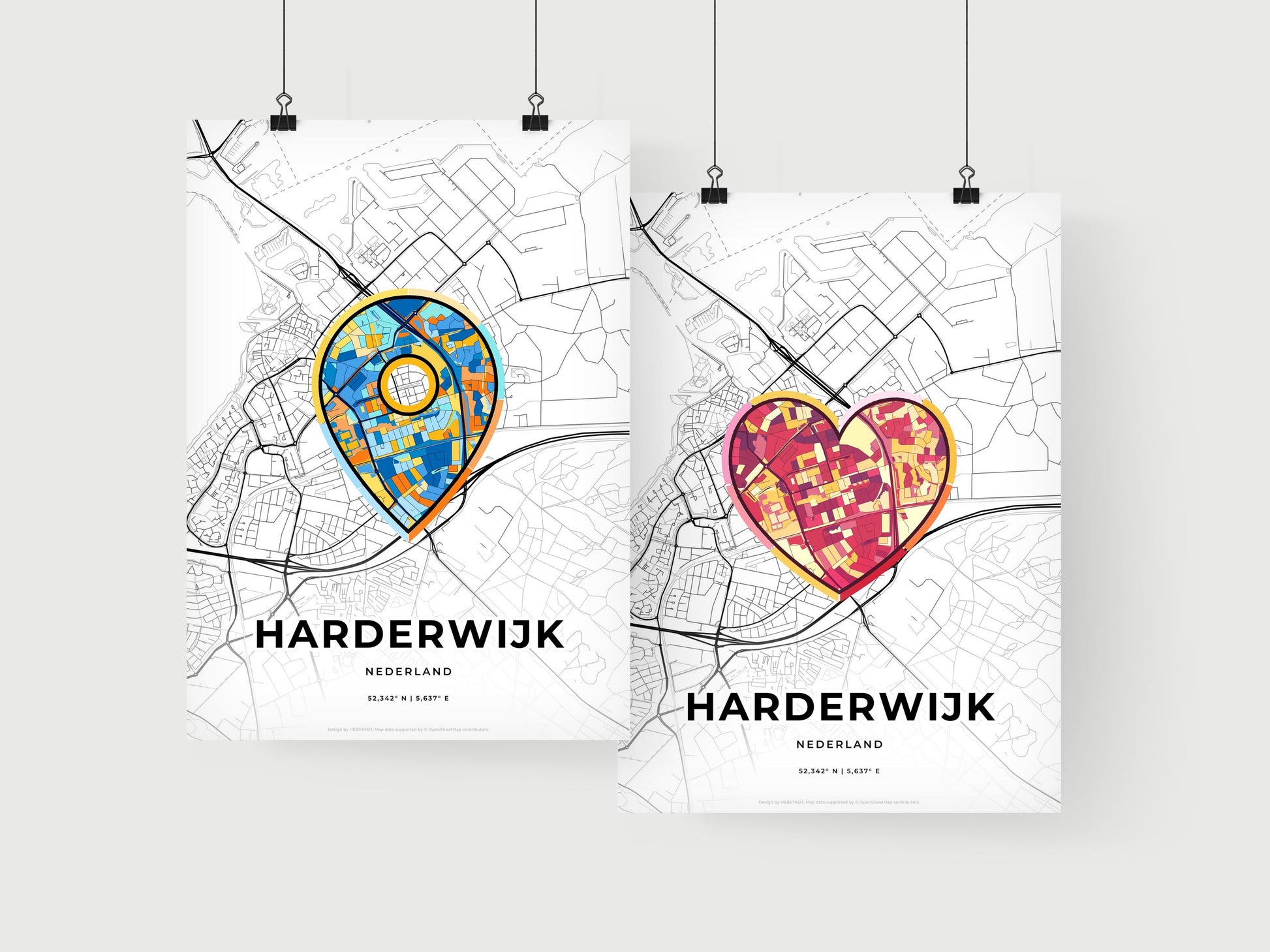 Harderwijk Netherlands art print for couples